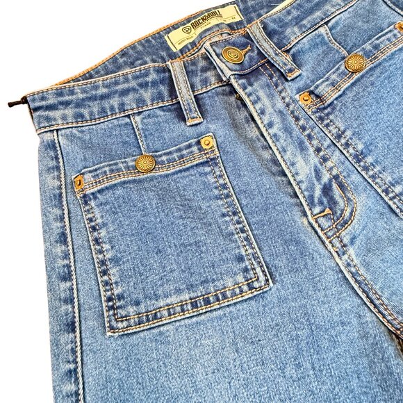 NEW Rock & Roll Denim Highrise Relaxed Flare Jeans – Women's Size 26x34 - Picture 4 of 8